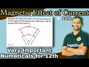 Ex-20 Magnetic Effect of electric Current/fig 4.31 shows a current loop having two circular segments