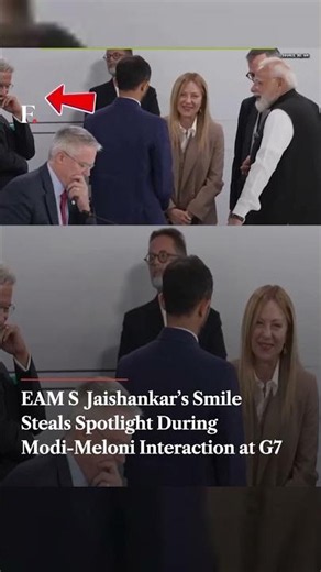 EAM S. Jaishankar’s Smile Steals Spotlight During Modi–Meloni Interaction at G7 Summit