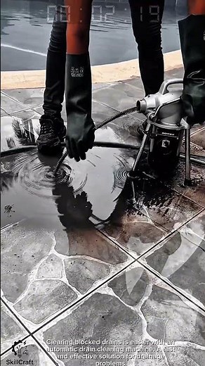 Pipe cleaning tool for fast & efficient drainage work