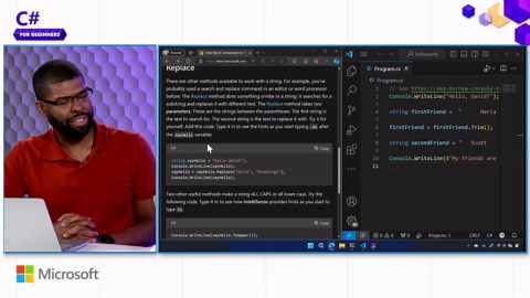 Searching Strings (Part 6 of 19) | C# for Beginners