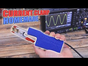 Homemade DC/AC Oscilloscope Current Clamp | Hall Sensor + Ferrite Core