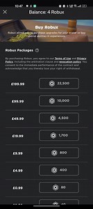 I bought robux and it isnt showing up on my account (800 robux)