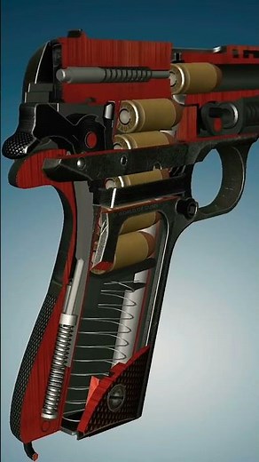 How a Pistol Works (Mechanically) || ballistic shootout