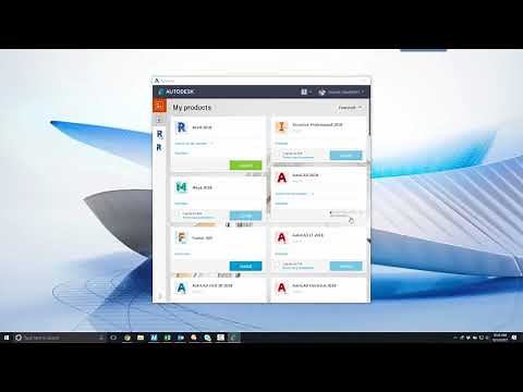 Installing Autodesk Software with the Autodesk Desktop Application