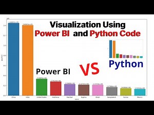 Visualization Using Power BI and Python Code both