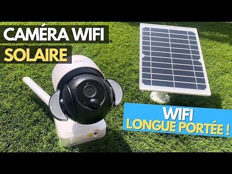 Je teste la caméra de surveillance extérieur INOCAM SOLAR DOME, SOLAIRE et SANS FIL !