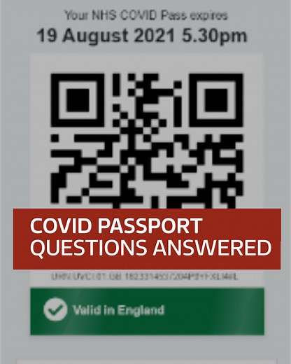 34K views · 525 reactions | NHS Covid Pass: How can I get a 'vaccine passport' and which places will ask you for one? Read more: https://bit.ly/37gFyns | ITV News | Facebook