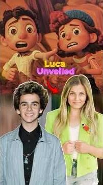 Behind The Scenes of Pixar’s Luca 🎥 | Voice Acting Secrets You Missed #shortseveryday