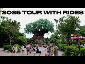 Disney's Animal Kingdom 2025 Complete Walkthrough Experience w/ Rides in 4K | Walt Disney World 2025