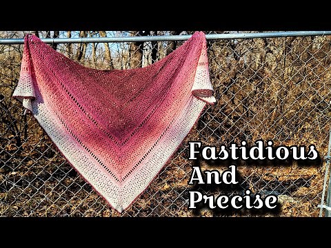 Crochet Easy Shawl Wrap Tutorial - Fastidious and Precise Shawl