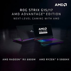 101 reactions · 22 comments | Game on a laptop like never before with the ROG Strix G15 AMD Advantage Edition, powered by Ryzen processors, Radeon graphics, and exclusive smart performance technologies. | AMD Gaming | Facebook