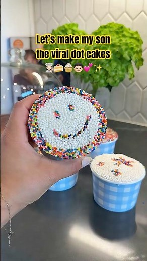 we have the dot cakes at home!🧁👩🏻‍🍳 #baking #mom #viralfood #cakedecorating #cake #recipe