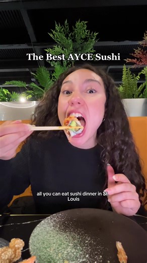 ALL YOU CAN EAT sushi and hibachi for $30?! 🍣🔥 @Machi Sushi Hibachi AYCE and I are teaming up for a GIVEAWAY 👀✨ I’m picking 4 winners to each win a $50 Machi Sushi gift card! How to enter: 🍣 Follow @sarahhbites @9527machi 🍣 Like this post 🍣 Tag someone you’d share sushi with (each comment = 1 entry) 🍣 BONUS: Repost this video for an extra entry 🗓 Winners announced Monday 12/22 Good luck besties! #stlfood #stlouisfood #sushistl #allyoucaneat #stlthingstodo
