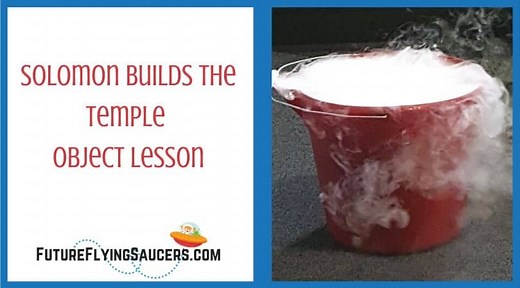Solomon Builds the Temple Bible Object Lesson for Kids