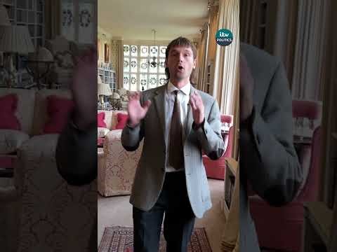 Behind the scenes look at Chequers mansion before Trump arrives | ITV News