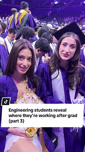 Engineering students share post-grad workplaces