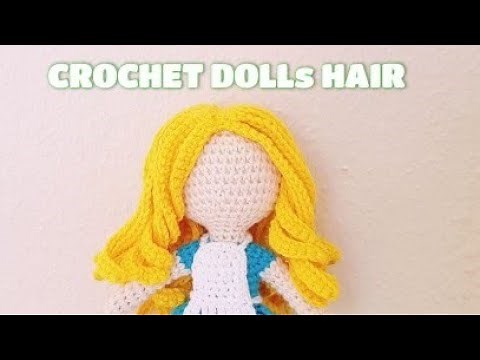 CROCHET DOLLs HAIR #2