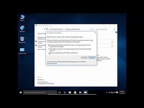 How to Change Windows SmartScreen Settings in Windows 10 - HowTo Do