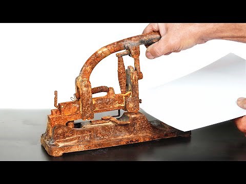 Rusty Stapler Restoration