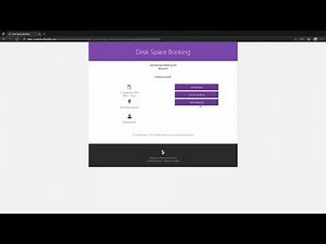 Book a desk space or Schedule appointments using Microsoft Bookings.