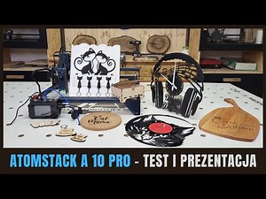 ATOMSTACK A10 PRO - Powerful and precise cutting and engraving machine I TEST and PRESENTATION