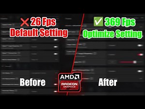 AMD Radeon Best Setting for Fps Boost in (2025) | COMMANDO_141 #amd #settings