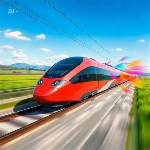 “High-Speed Train Passing Sound – Extreme Speed!”