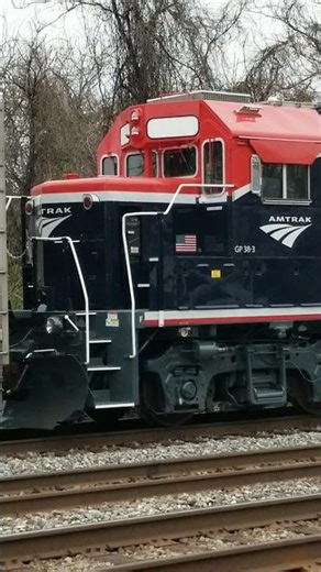 First Amtrak EMD GP38-3 in New Modern Phase VII (7) Paint Scheme.