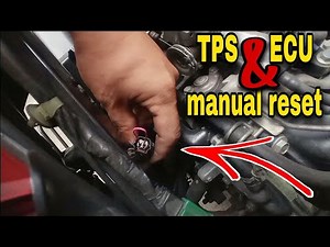 TPS AND ECU RESET honda click 125i | DIY tips and idea