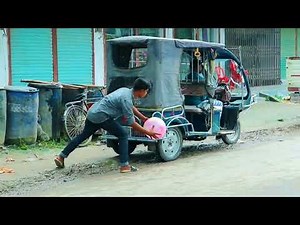 Crazy Popping Balloon Prank on cute Girl | Popping Balloons with Public Reaction | By Razu prank tv