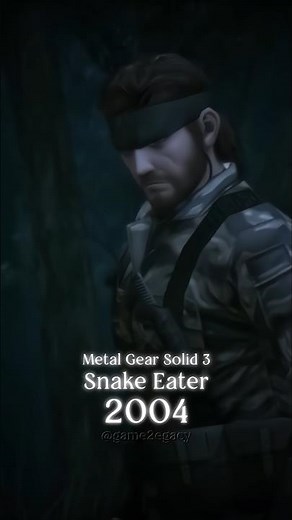 Evolution of Naked Snake/Big Boss from Metal Gear Solid