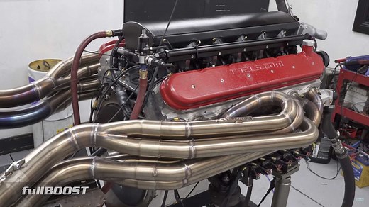 Watch And Listen As Insane 9.5-Liter LS V12 Engine Comes To Life