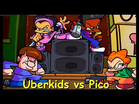 Friday Night Funkin': Uberkids vs Pico (Pico's School) [FNF Mod/HARD]