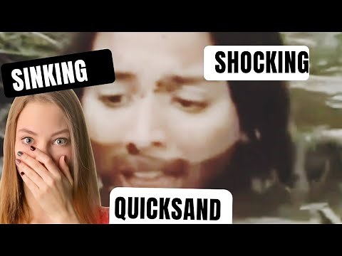 Girl stuck in mud|girl car stuck in jungle | girl sinks in quicksand