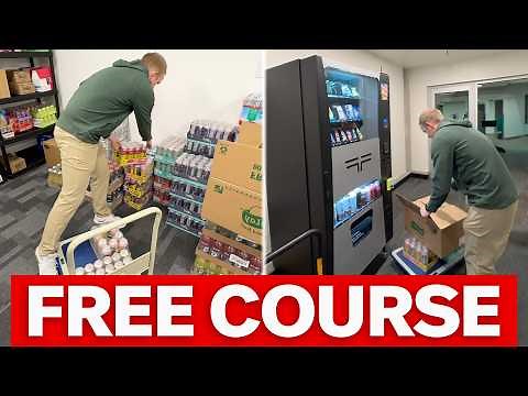 How To Start A Vending Machine Business in 2025 (FREE COURSE)