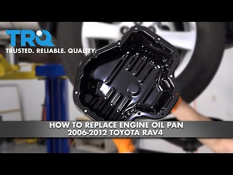How To Replace Engine Oil Pan 2006-2012 Toyota RAV4