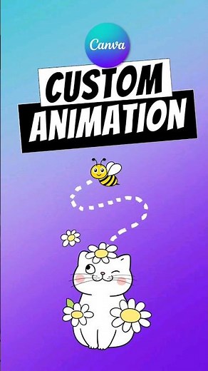 Canva ANIMATION: How to Create a CUSTOM Animation in Canva! 💜
