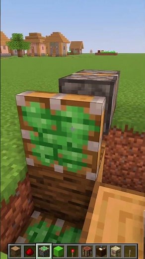Block switch #minecraft #minecraftsurvivalseriesepisode1 #garagedooropener