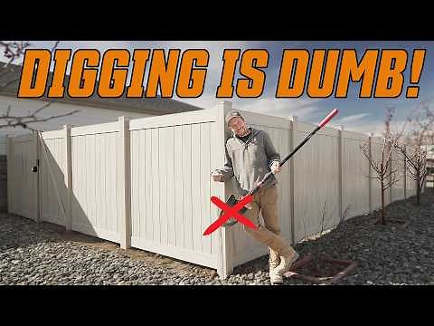 The Strongest Fence You Can Build Without Digging