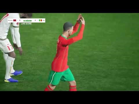 🔴 بث مباشر مباراة المغرب ومالي اليوم - VIDEO GAME SIMULATION