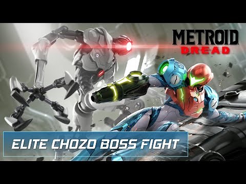 Metroid Dread - Elite Chozo Soldier in Hanubia boss fight guide (Dread Mode)