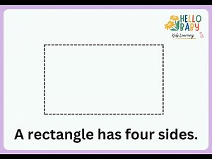 Let’s Learn Rectangle Shape | Fun Learning for Kids | What is a Rectangle? | Rectangle Shape Song |