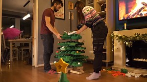 3D Printing A Big LEGO Christmas Tree
