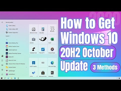 How to install Windows 10 Pro 20H2 October Update 2020 - (3 Methods)