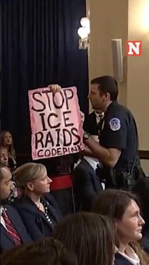 Protesters Interrupt Kristi Noem As She Testifies Before House