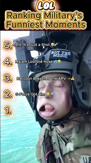 Ranking Military’s Funniest Moments #shorts #shortsviral