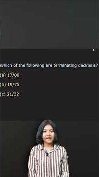 Terminating or Non-Terminating Decimal? Identify in Seconds | Class 9 Maths #shorts
