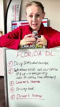 How to apply for Florida Drivers License 🪪 🚗
