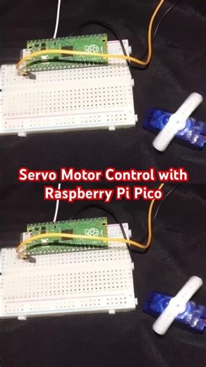 Servo Motor Control with Raspberry Pi Pico