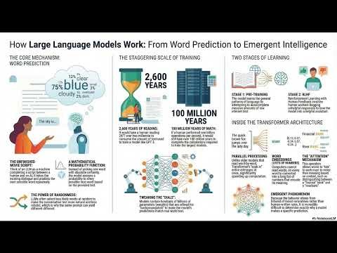 The Mechanics of Large Language Models